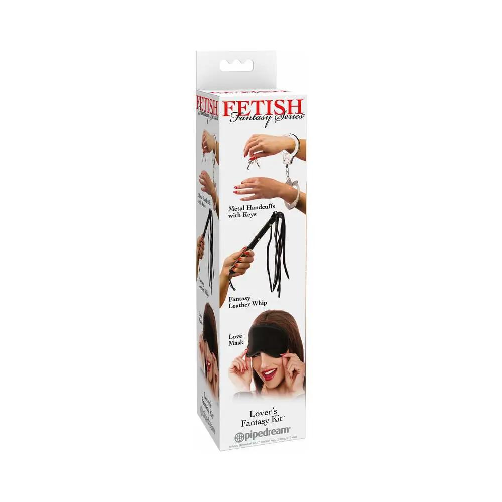 Fetish Fantasy Series 3-Piece Lover's Fantasy Series Kit Black by Pipedream