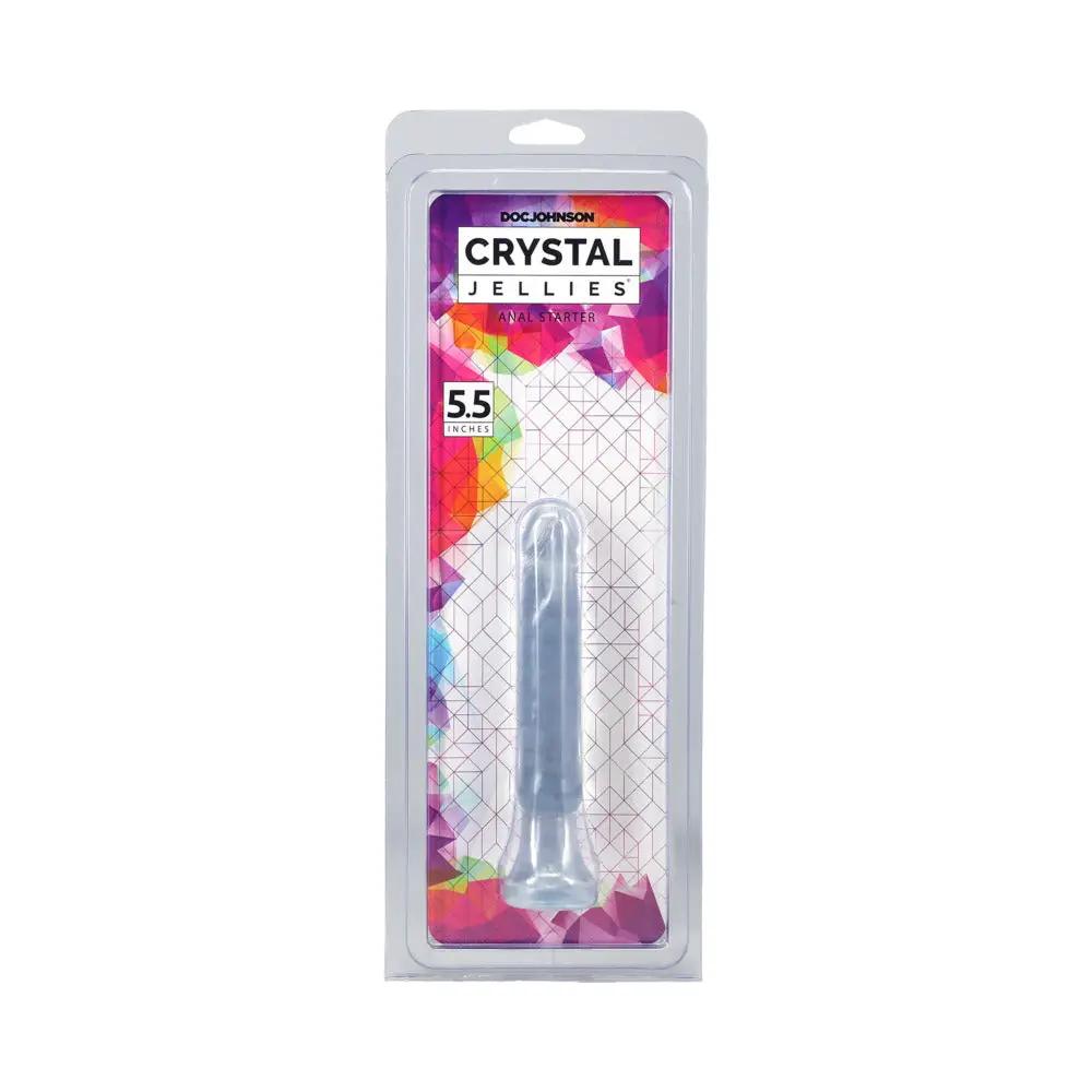 Crystal Jellies - Anal Starter Clear 6in by Doc Johnson