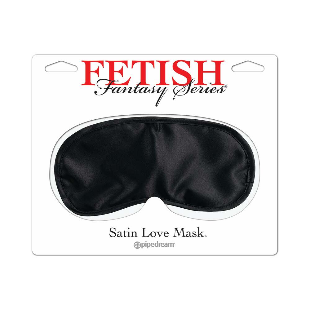 Fetish Fantasy Series Satin Love Mask Black by Pipedream