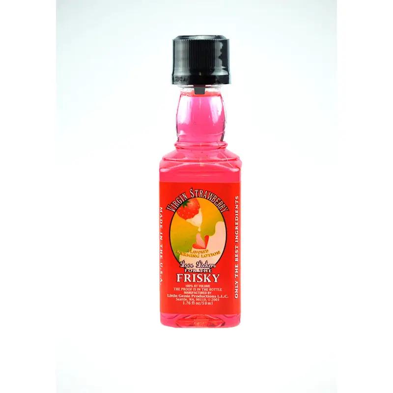 Love Lickers Virgin Strawberry Flavored Massage Oil 1.76 oz. by Little Genie