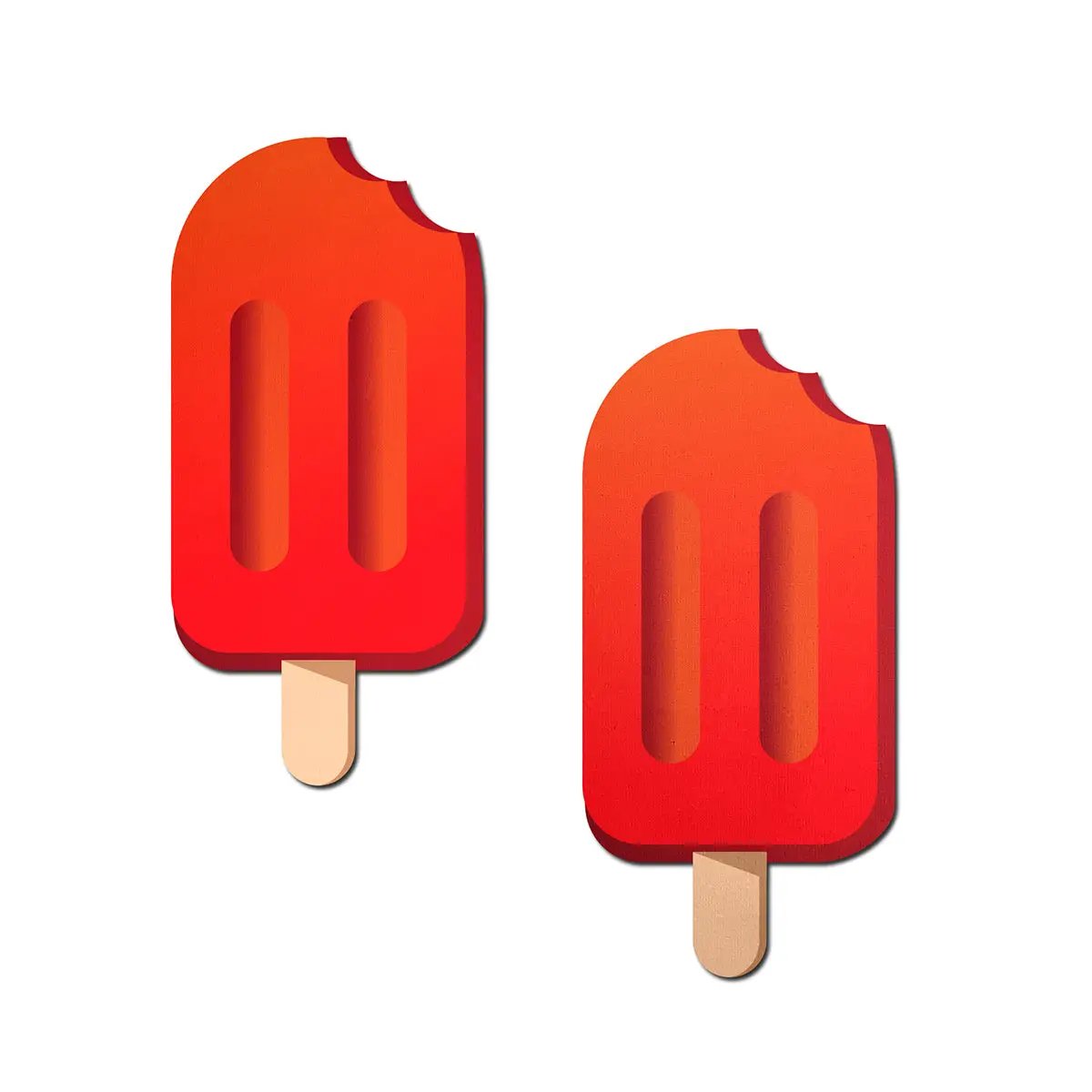 Pastease Cherry Red Popsicle Pasties by Pastease