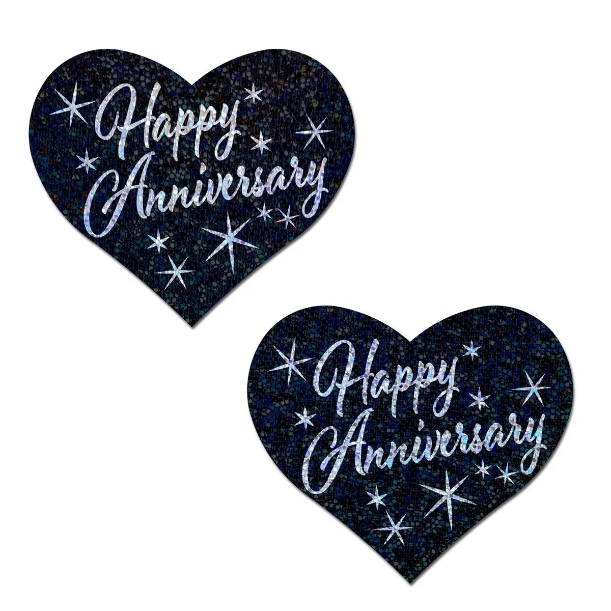 Pastease Happy Anniversary Heart Pasties by Pastease