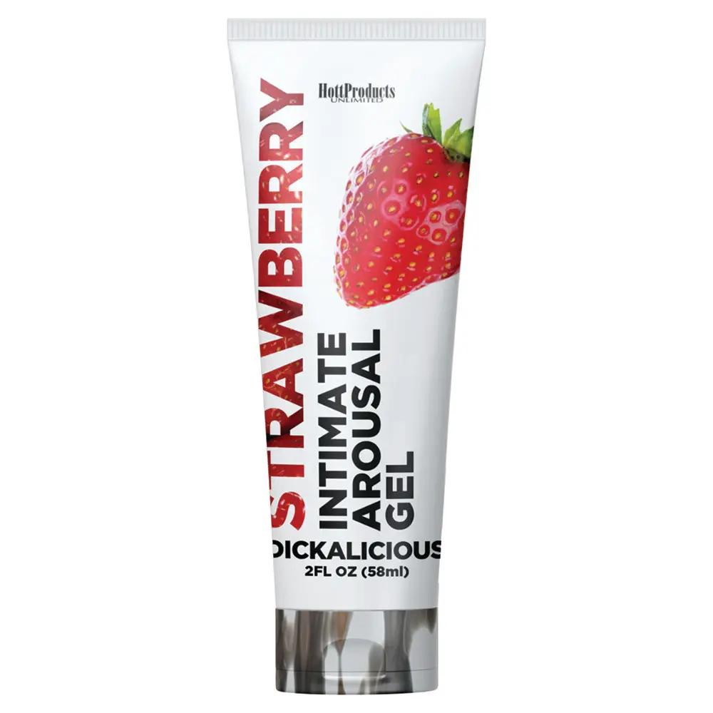 Dickalicious Intimate Arousal Gel Strawberry 2 oz. by Hott Products