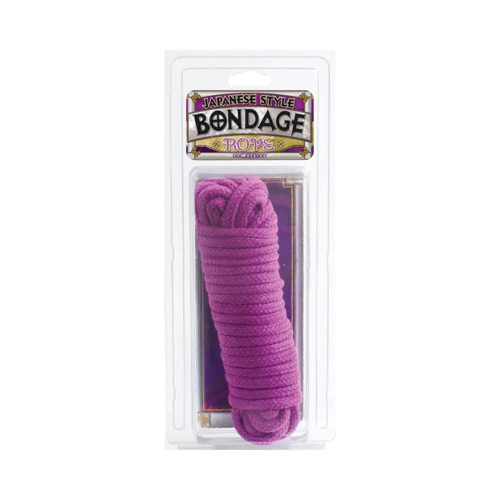 Bondage Rope Cotton (Purple) by Doc Johnson