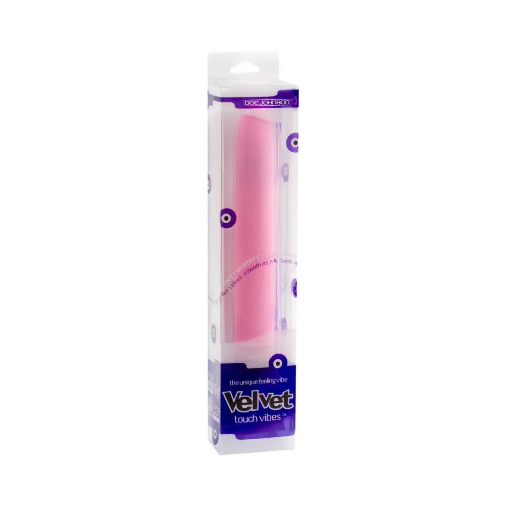 Velvet Touch Vibe 7 inch (Pink) by Doc Johnson