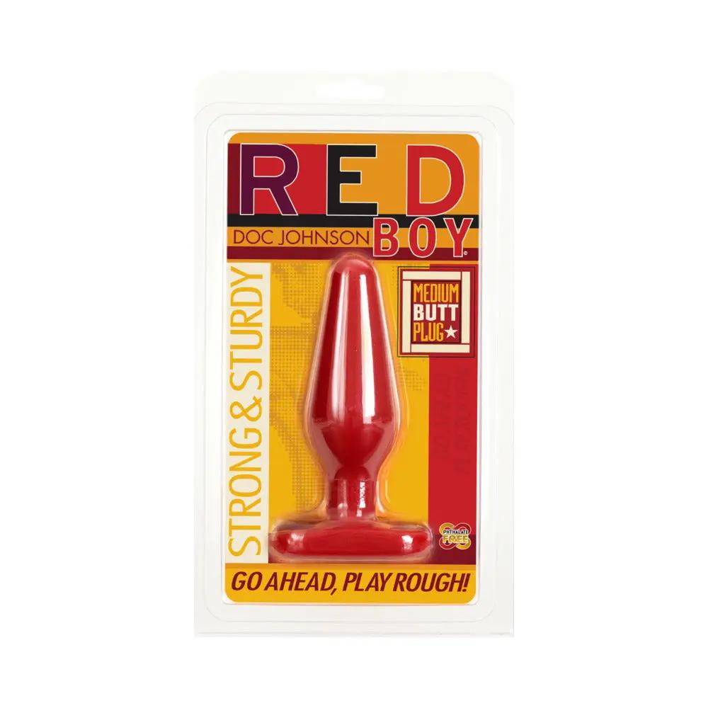 Red Boy - Medium Red by Doc Johnson