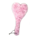 Spank Her Plush Heart Paddle (Leather) by Ruff Doggie Styles