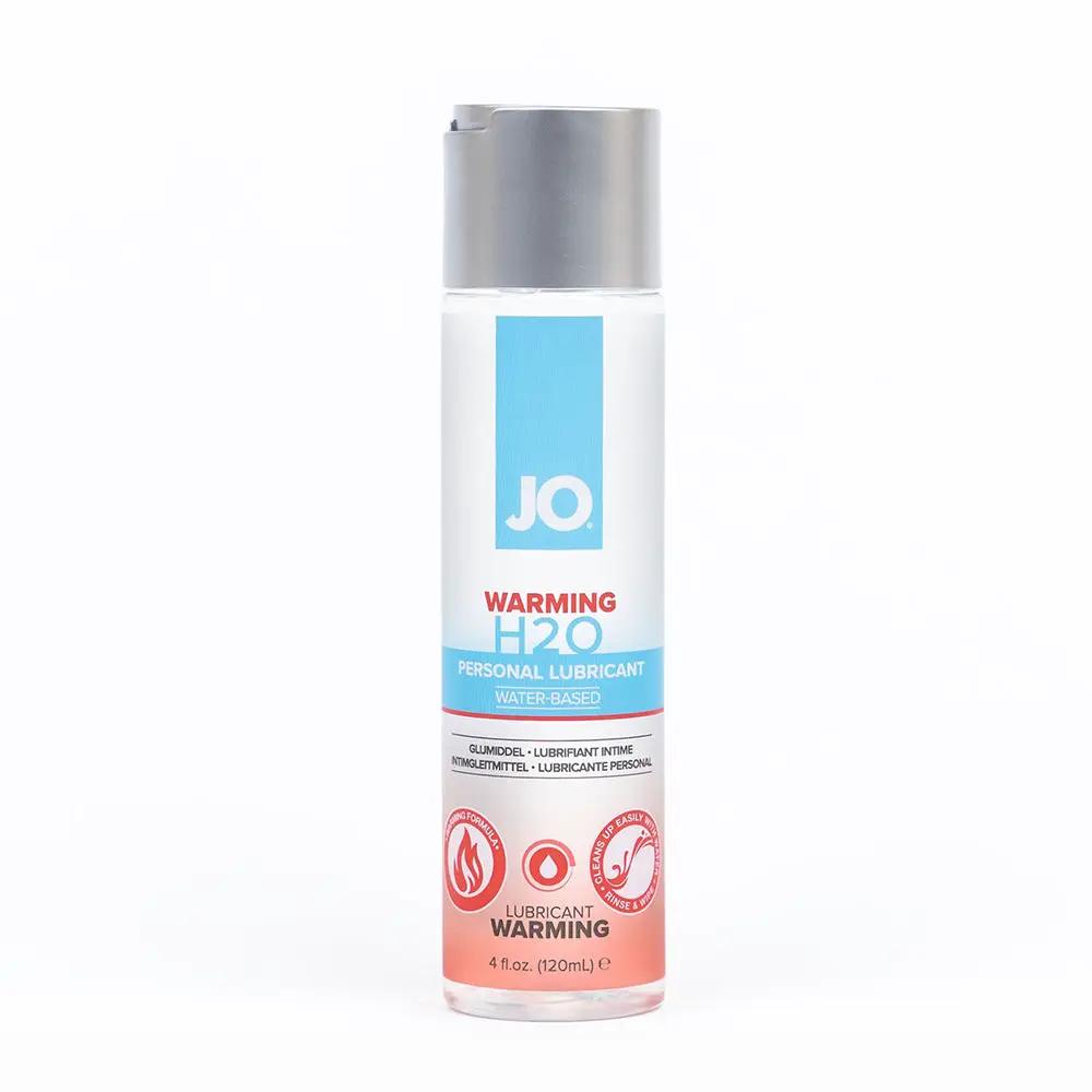 JO H2O Warming Water-Based Lubricant 4 oz. by System JO
