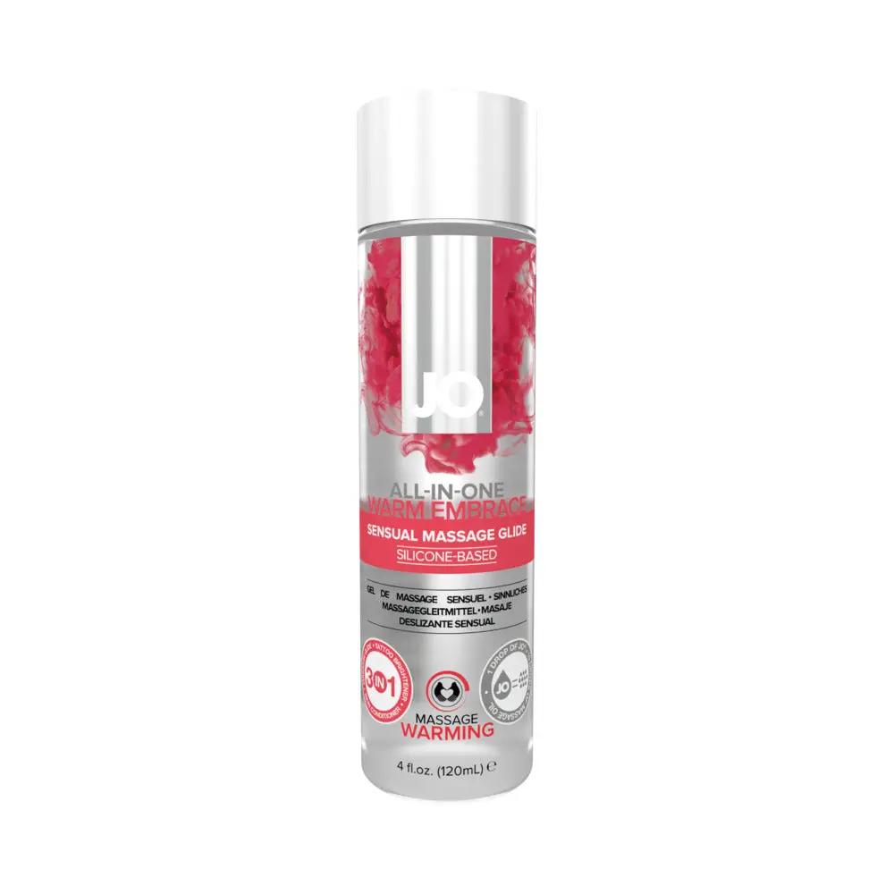 JO All-In-One Sensual Massage Glide Warming 4 oz. by System JO