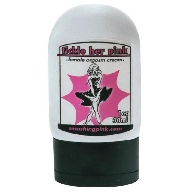 Tickle Her Pink Clitoral Orgasm Cream 1oz by Intimate Earth