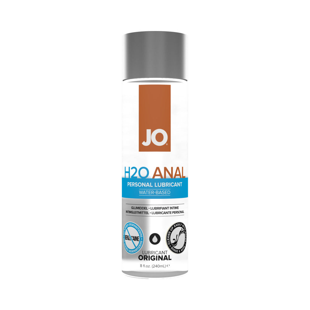 JO H2O Anal Original Water-Based Lubricant 8 oz. by System JO