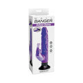 Waterproof Wall Bangers Deluxe Bunny Realistic Rabbit Vibrator With Suction Cup Purple by Pipedream