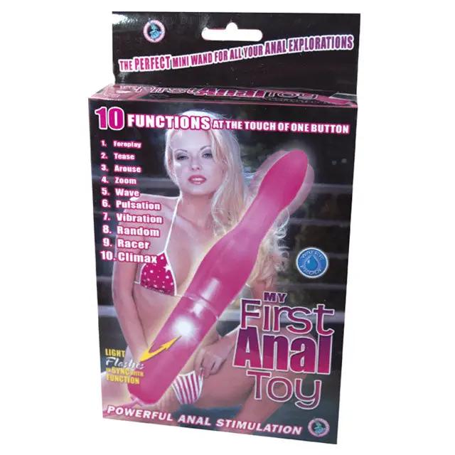 My First Anal Toy Multispeed Waterproof (Pink) by Nasstoys