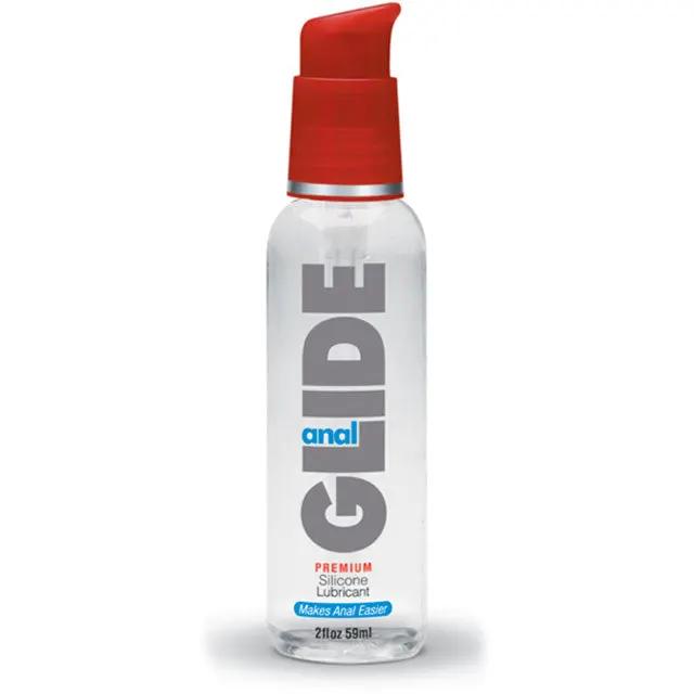 Body Action Anal Glide 2 fl oz Silicone Lubricant by Body Action