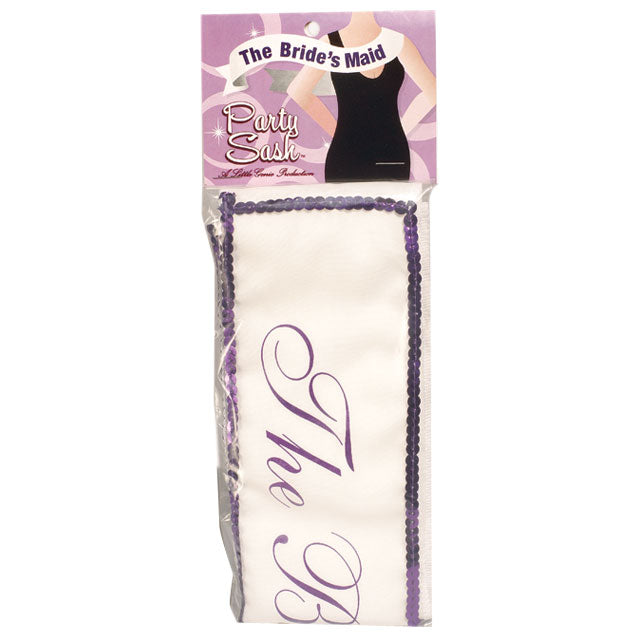 Bride's Maid Sash by Little Genie