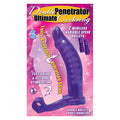Double Penetrator Bendable C-Ring (Purple) by Nasstoys
