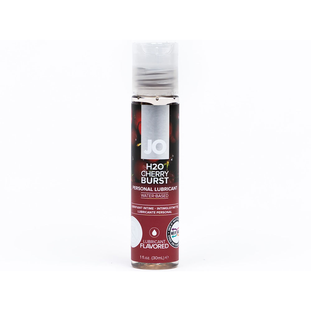 JO H2O Cherry Burst Flavored Water-Based Lubricant 1 oz. by System JO