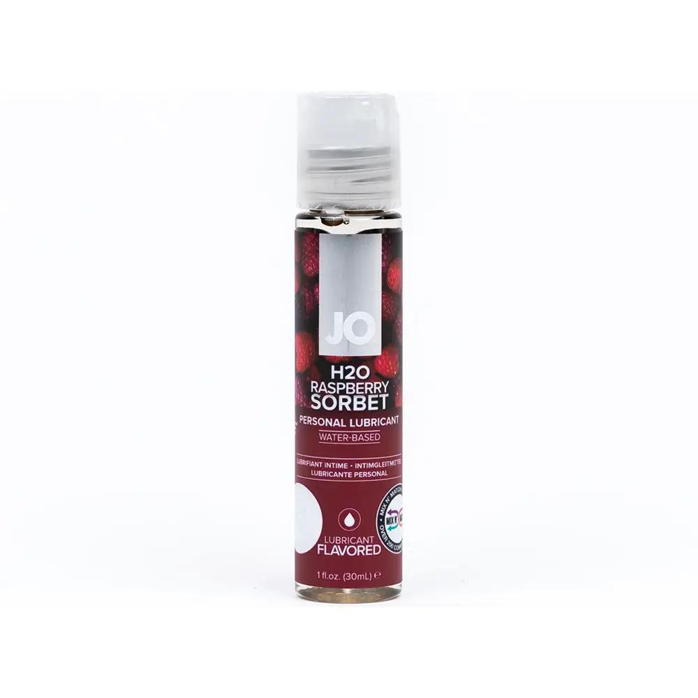JO H2O Raspberry Sorbet Flavored Water-Based Lubricant 1 oz. by System JO