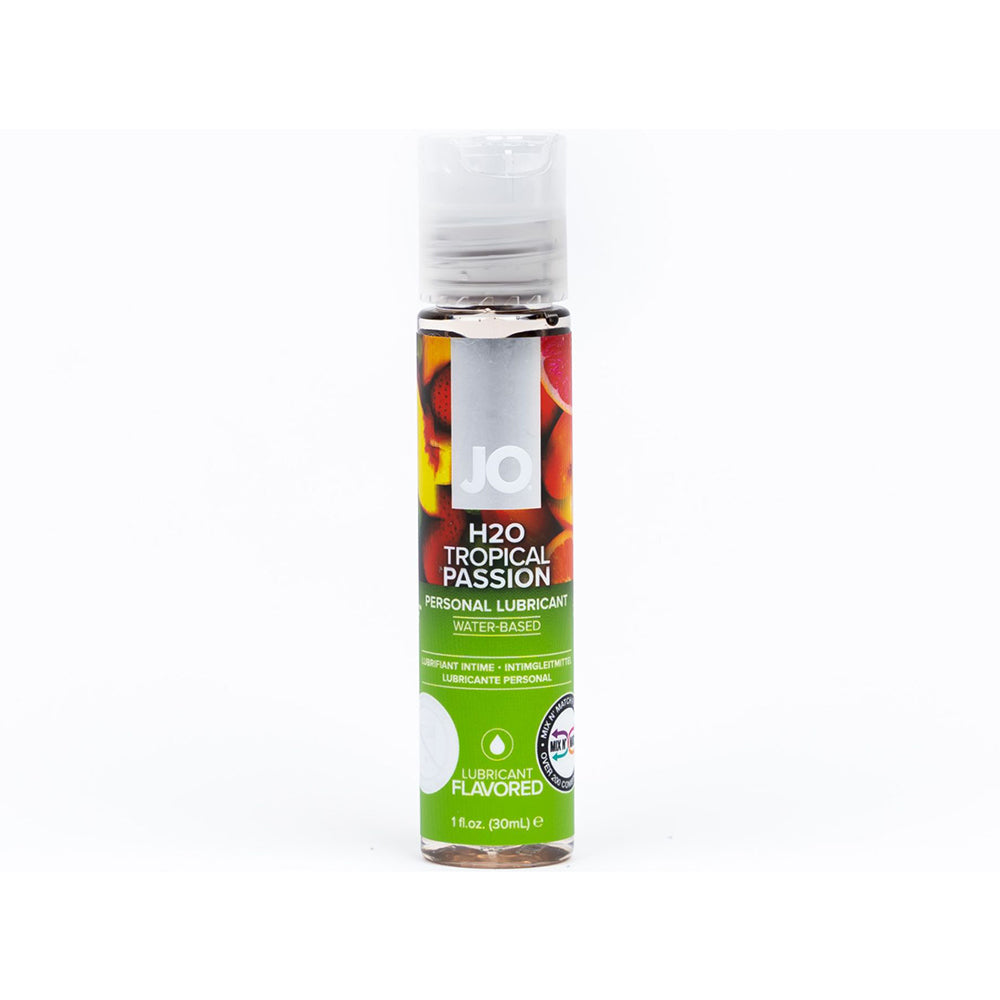 JO H2O Tropical Passion Flavored Water-Based Lubricant 1 oz. by System JO