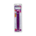 Crystal Jellies - Double Dong Jr. Purple 12in by Doc Johnson