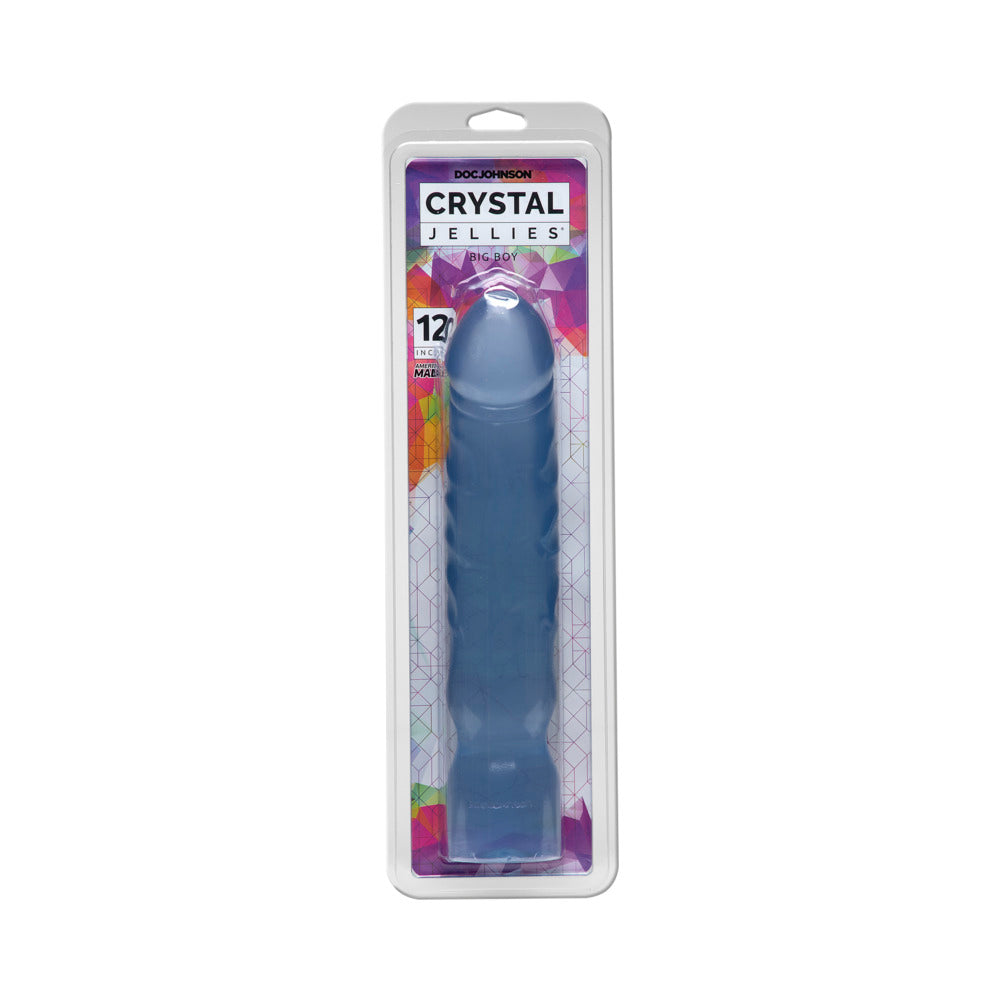 Crystal Jellies - Big Boy Clear 12in by Doc Johnson