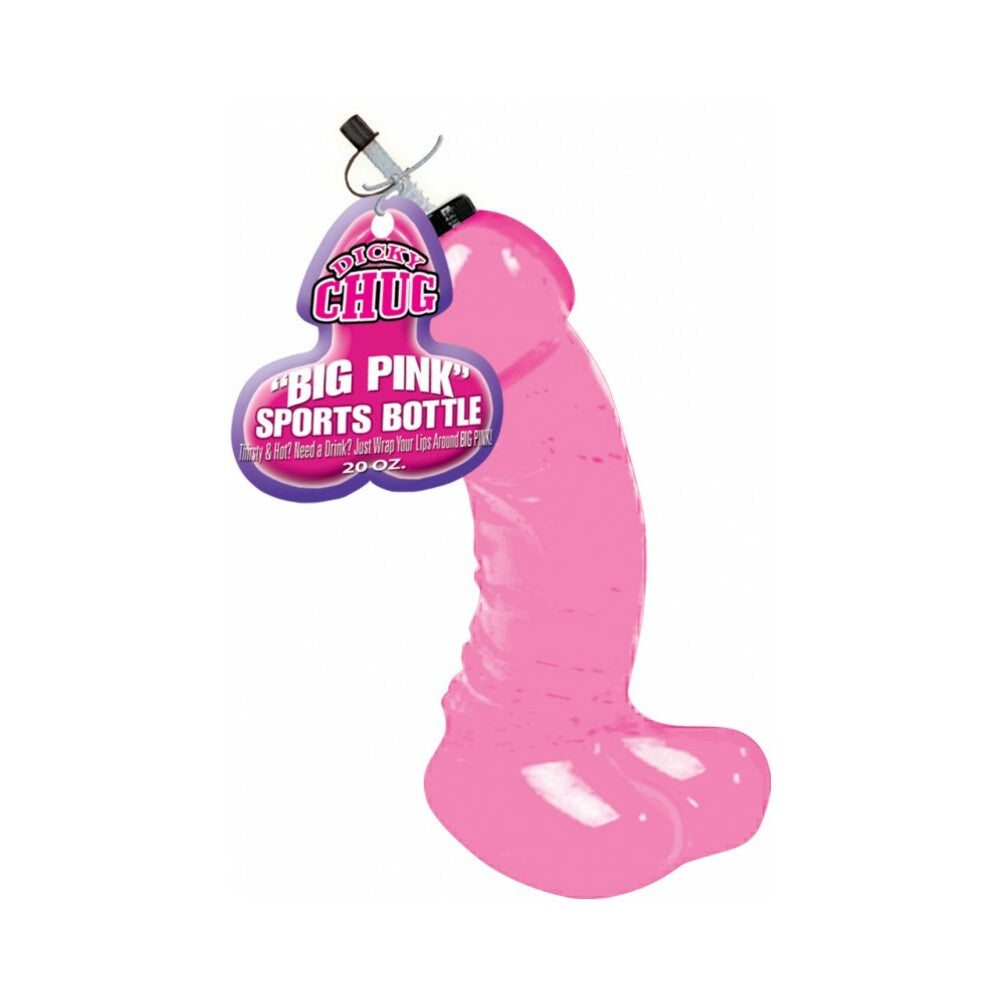 Jumbo Dicky Sports Bottle (Pink) by Hott Products
