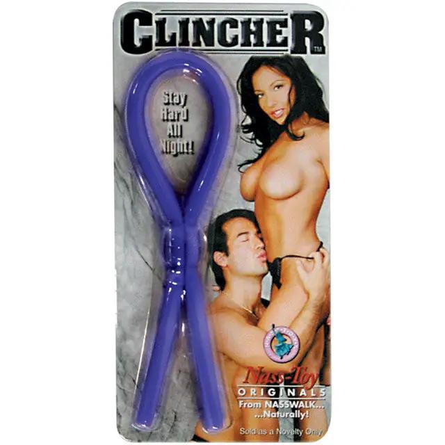 Clincher Adjustable Cock Ring (Blue) Lasso/Bolo by Nasstoys