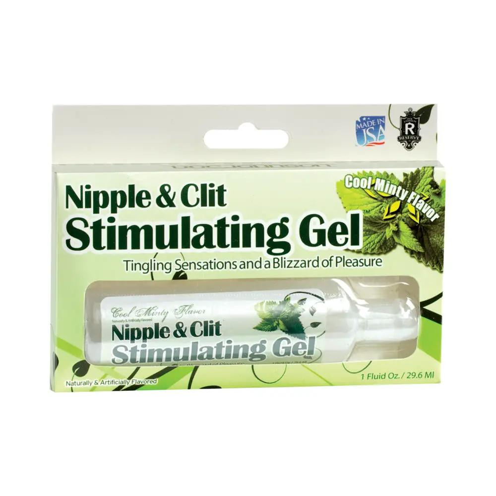 Nipple & Clit Stimulating Gel 1oz (Mint) by Doc Johnson