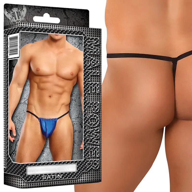 Male Power Satin Lycra Posing Strap (One Size) Underwear by Male Power