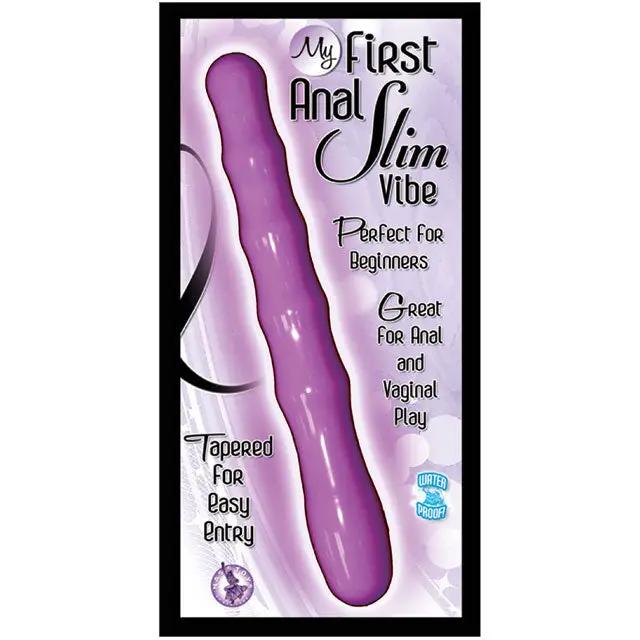 My First Anal Slim Vibe Waterproof (Purple) by Nasstoys