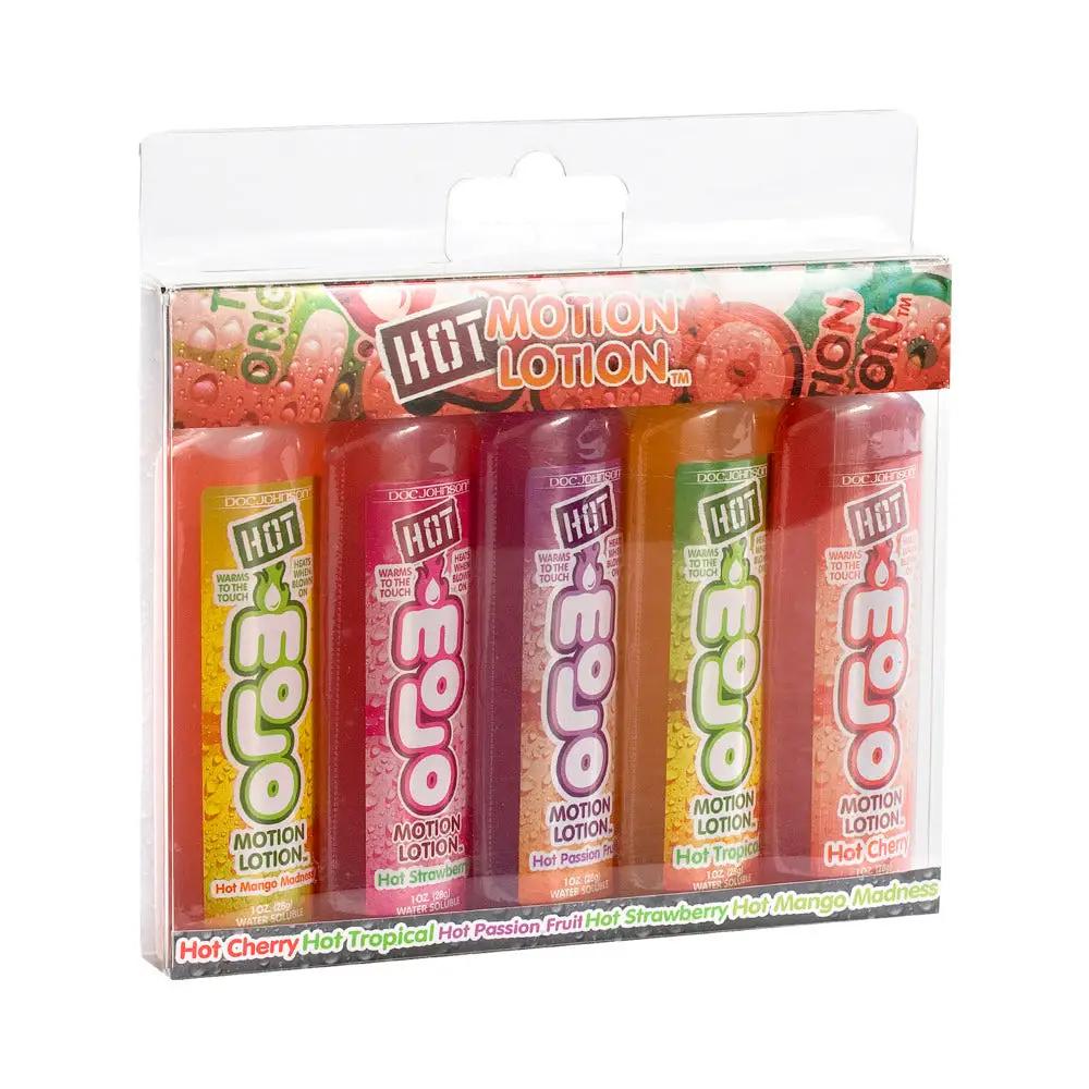 Hot Motion Lotion 5 Pack 1oz. by Doc Johnson