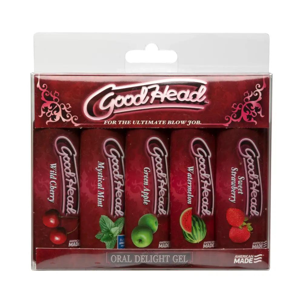 GoodHead - Oral Delight Gel - 5 Pack by Doc Johnson