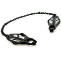 H2H Nipple Clamps Jaws W/Chain (Black) by PHS International