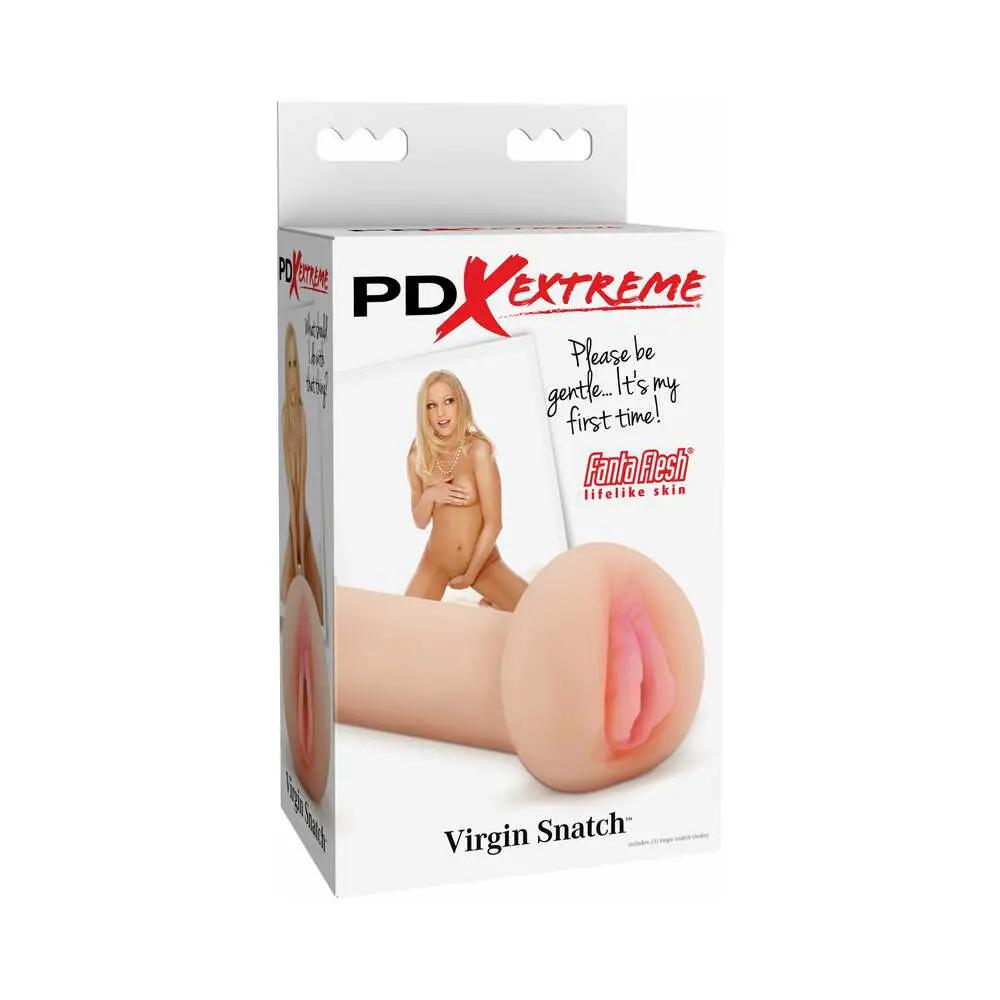 PDX Virgin Snatch Vaginal Stroker Beige by PDX Brands
