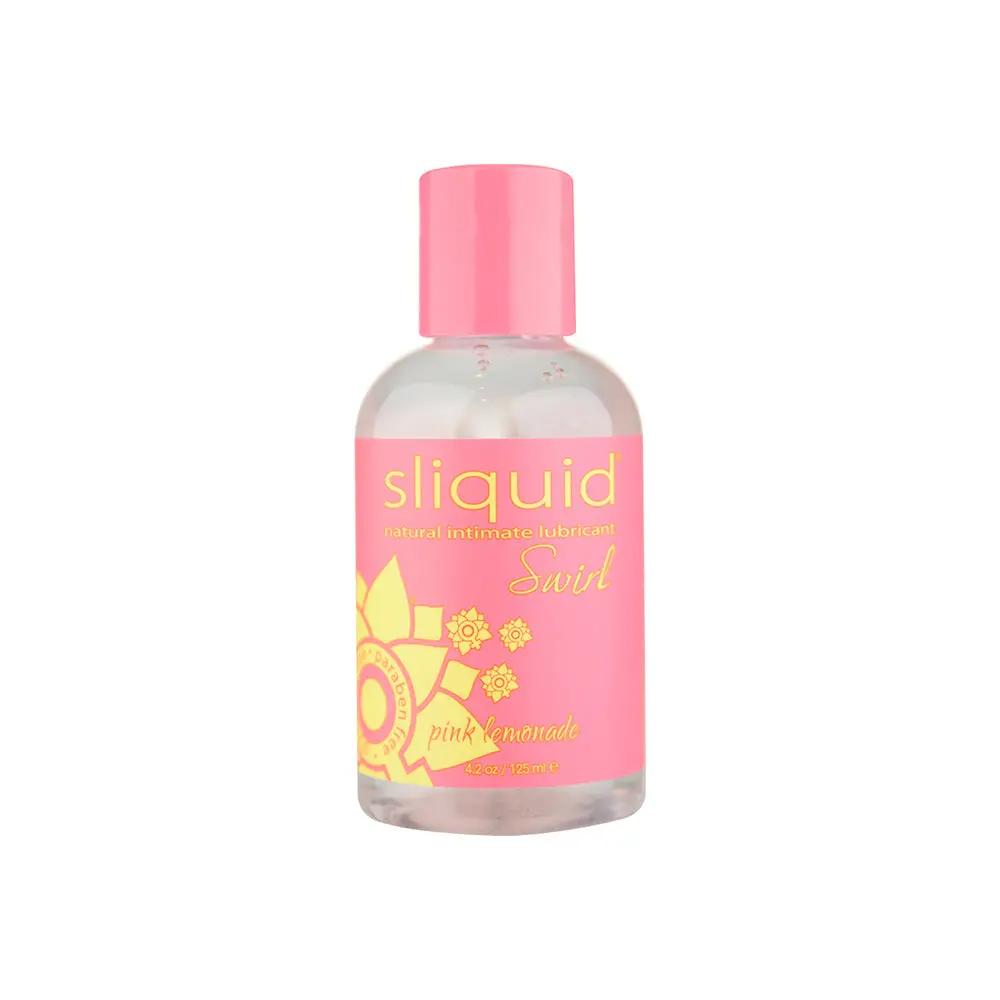 Sliquid Swirl Pink Lemonade Flavored Lubricant 4.2 oz. by Sliquid