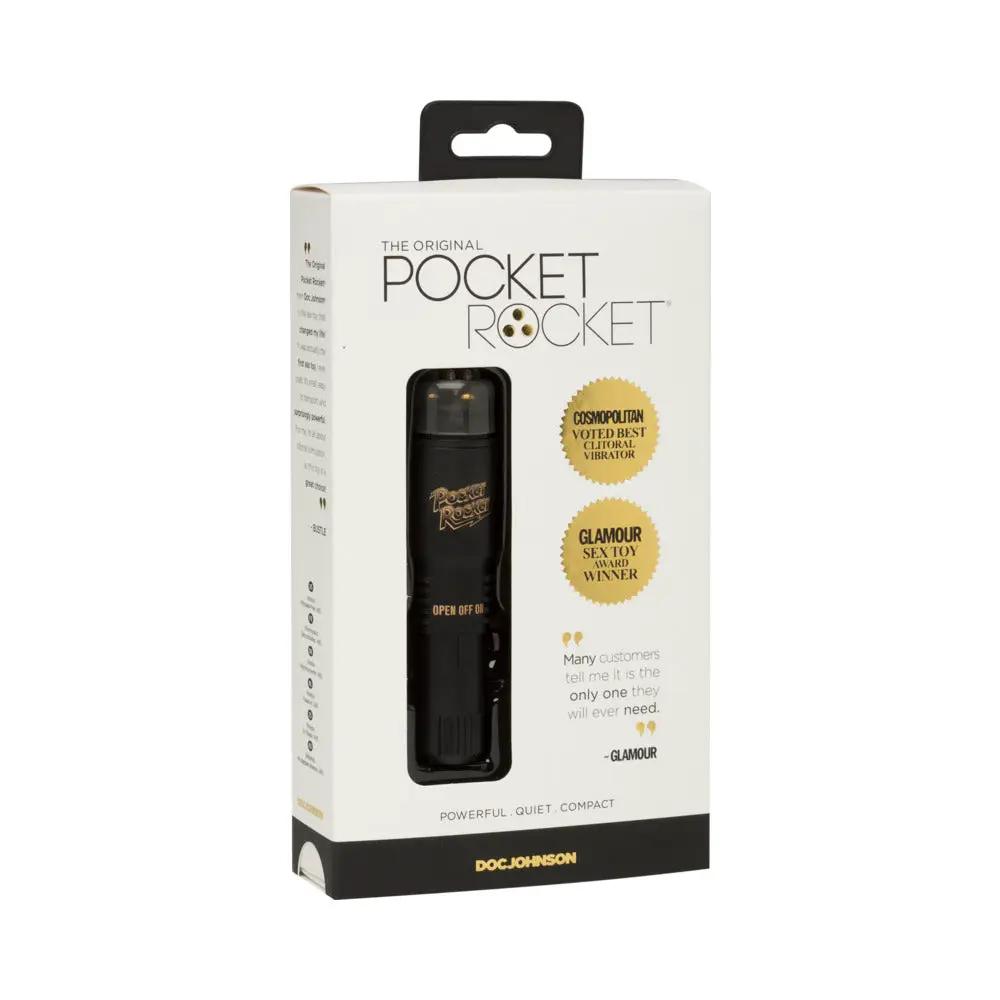 Original Pocket Rocket Limited Edition #4 (Black) by Doc Johnson