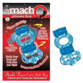Macho 2X Power Cock & Balls Vibrating Ring (Blue) by Nasstoys