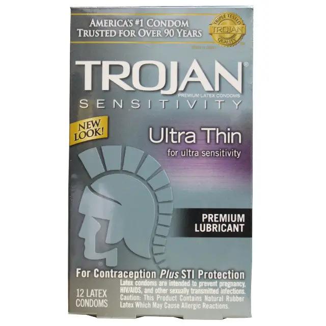 Trojan Sensitivity Ultra Thin (12pk) by Paradise Marketing