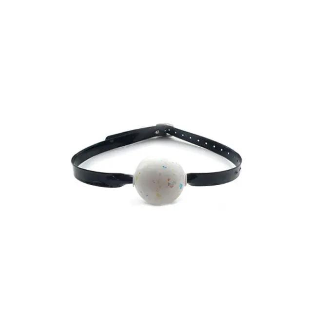 KinkLab Jawbreaker Ball Gag (Black) by Stockroom