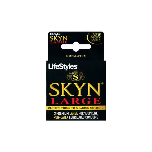 Lifestyles SKYN Large Polyisoprene (3 pack) by Lifestyles