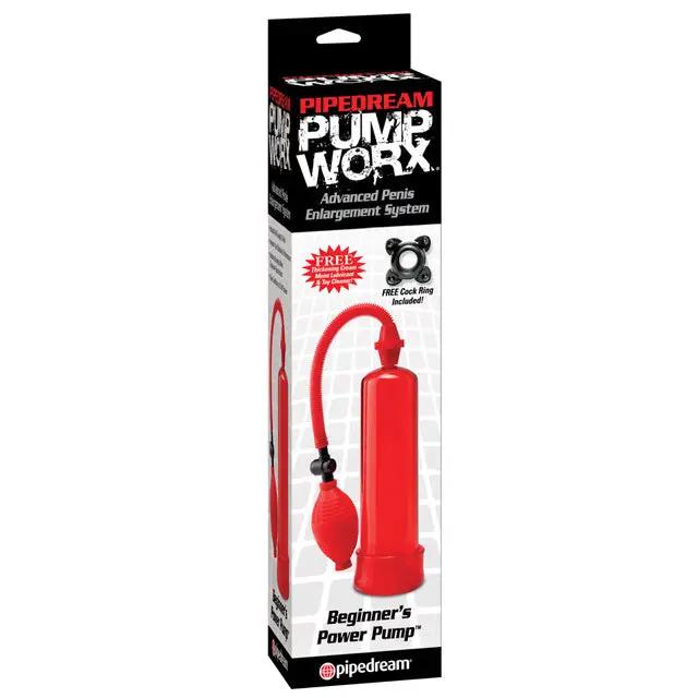 Pump Worx Beginner's Power Pump Red by Pipedream