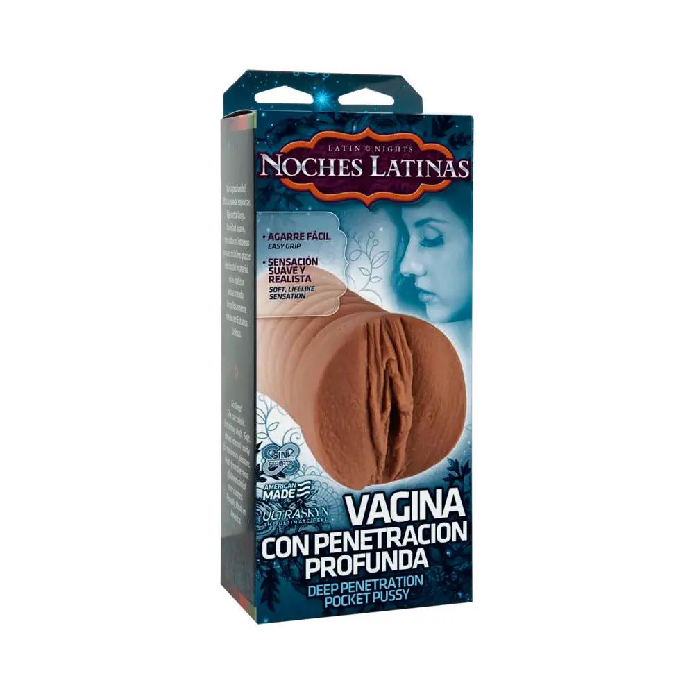 Noches Latinas Ur3 Deep Pen Pocket Pussy by Doc Johnson