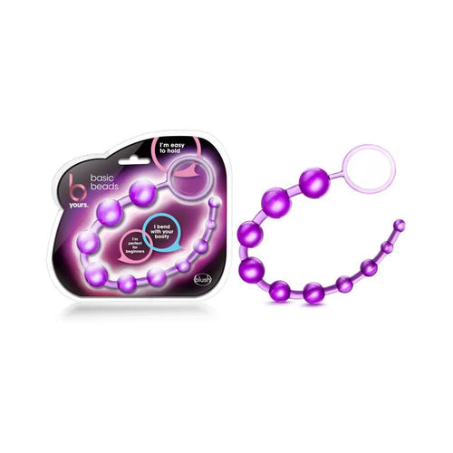 B Yours Basic Beads 12.75 in. Purple by Blush