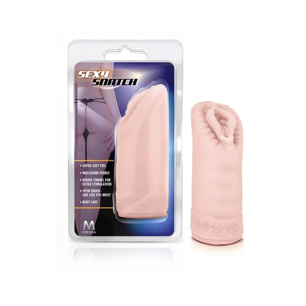 M for Men Sexy Snatch Vagina Stroker Beige by Blush
