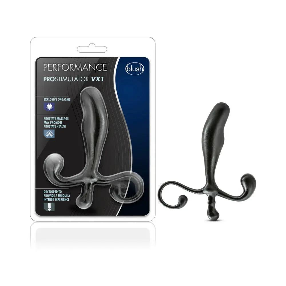 Performance ProStimulator VX1 Prostate Massager Black by Blush