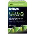 LifeStyles Ultra Sensitive Condoms (12 pack) by Lifestyles