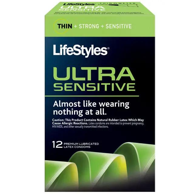 LifeStyles Ultra Sensitive Condoms (12 pack) by Lifestyles