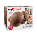 PDX Extreme Fuck Me Silly Dual-Entry Mega Masturbator Brown by PDX Brands