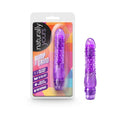 Naturally Yours Bump n' Grind Textured Slimline Vibrator Purple by Blush