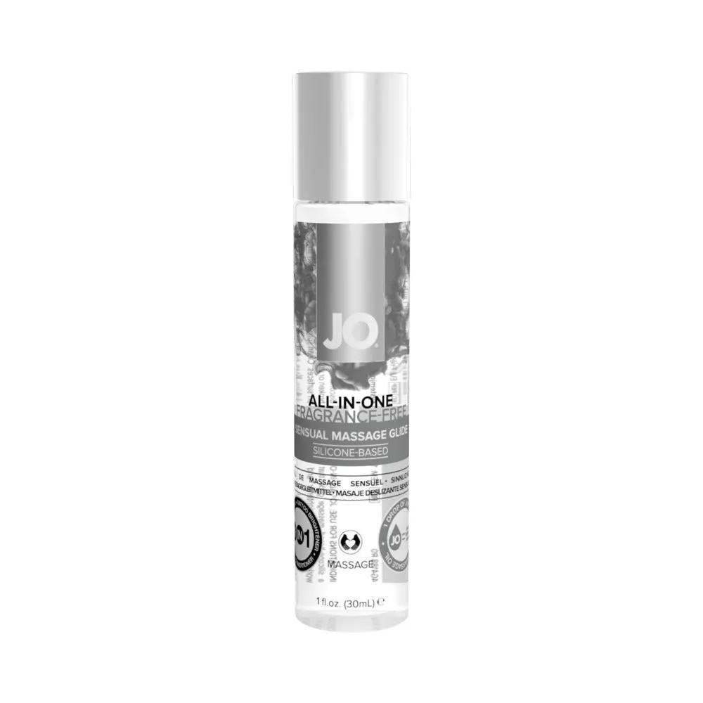 JO All-In-One Sensual Massage Glide Fragrance Free 1 oz. by System JO